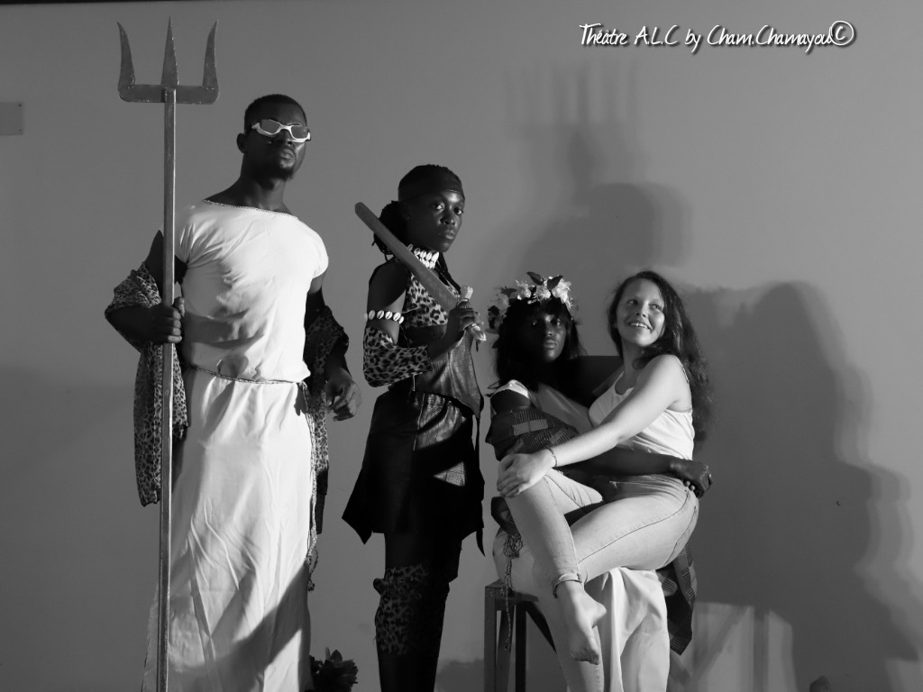Poseidon, la Guerrière, Euryclée et Télémaque